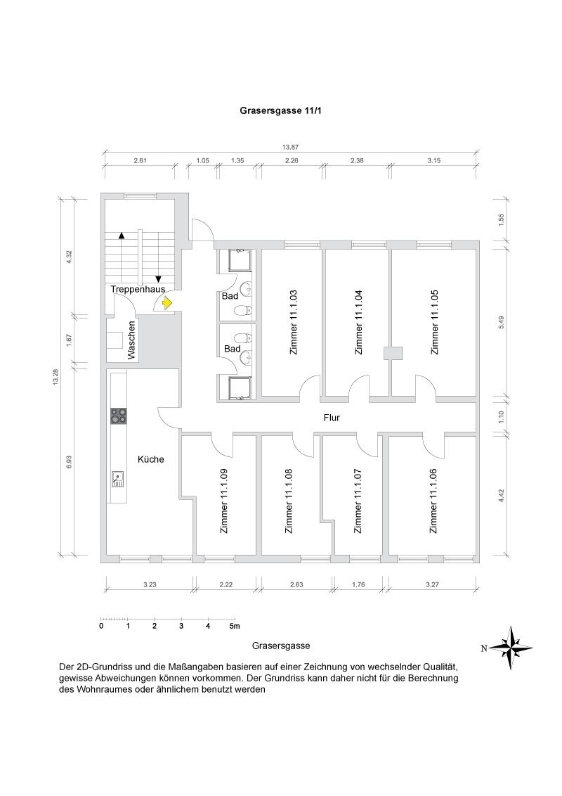 Grundriss WG Gras 11 1