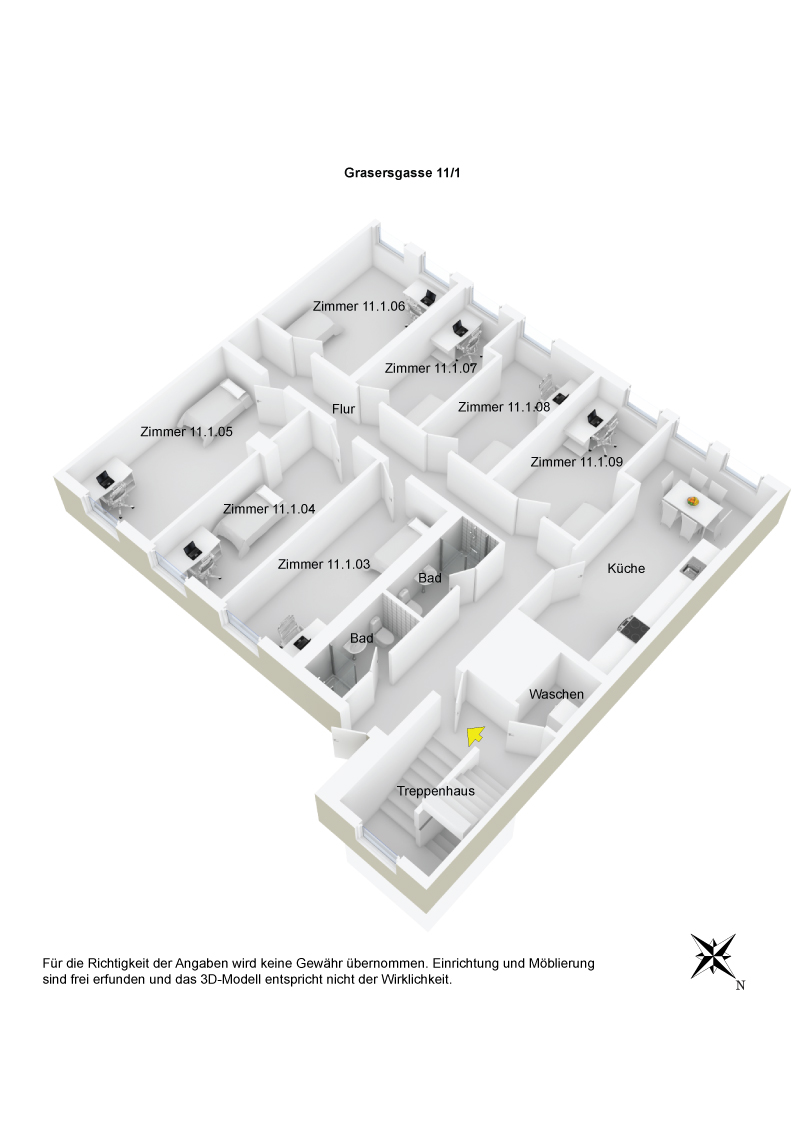 Grundriss WG Gras 11 1