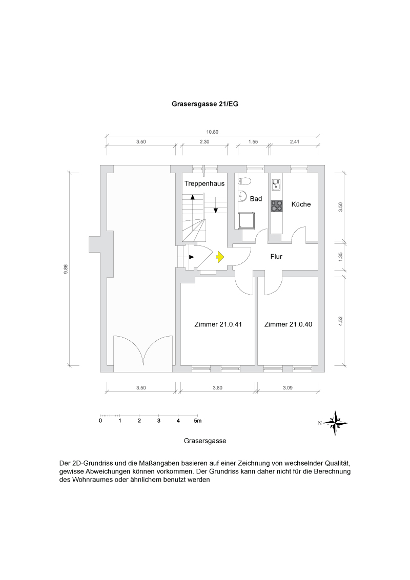 Grundriss WG Gras 21 0