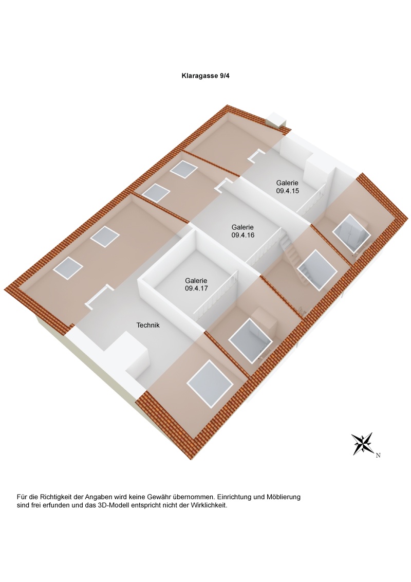 Grundriss WG Klara 9 4