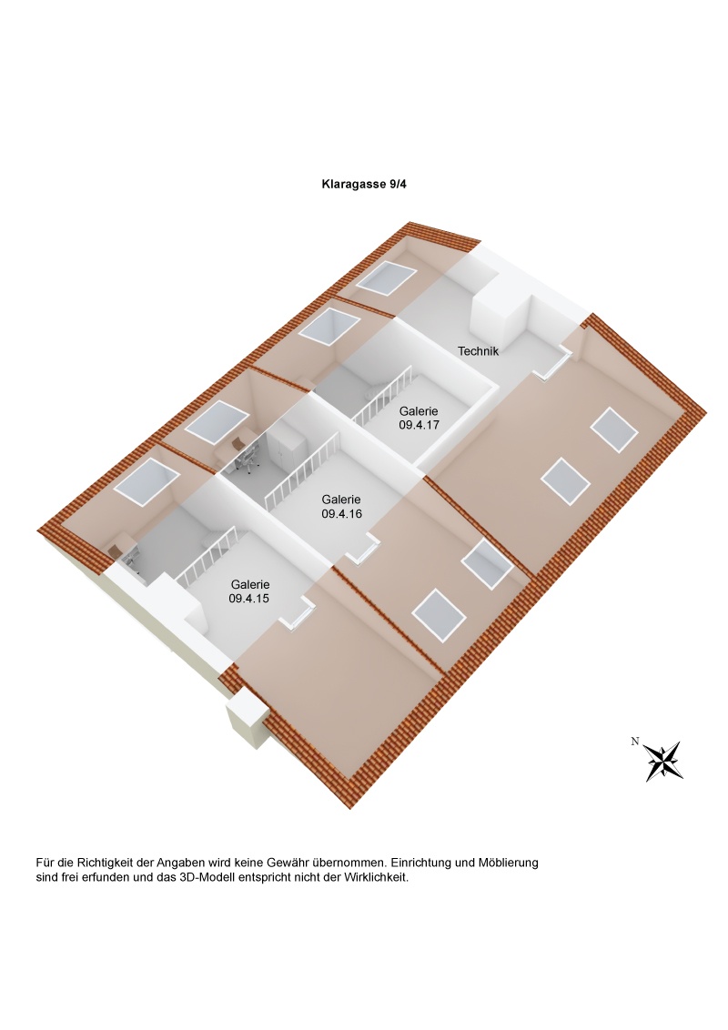 Grundriss WG Klara 9 4