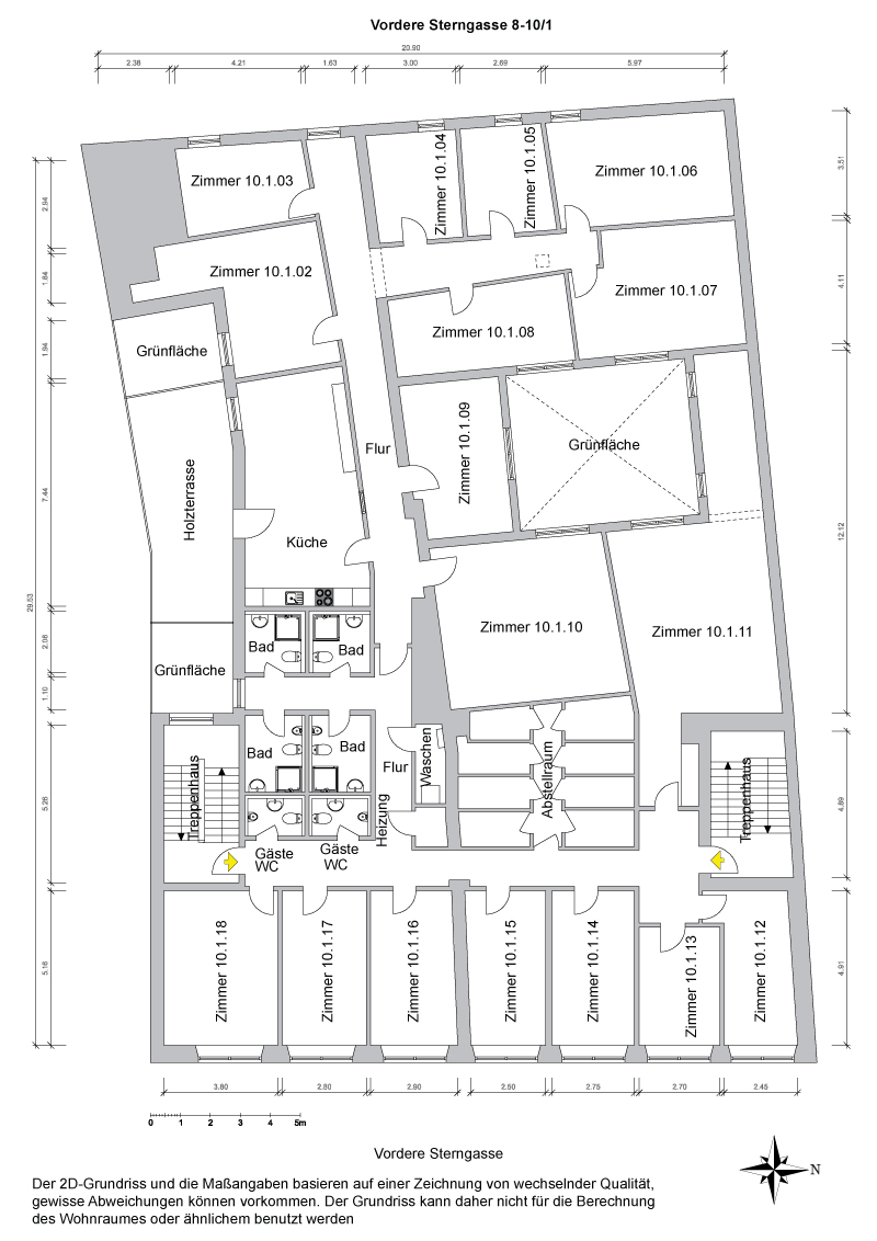 Grundriss WG Stern 8-10 1